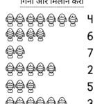 Count and Match Worksheets for Nursery-03 (Free PDF Download)