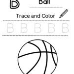 Letter B Tracing Worksheet for Nursery (Free PDF)