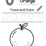 Letter O Tracing Worksheet for Nursery (Free PDF)