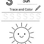 Letter S Tracing Worksheet for Nursery (Free PDF)