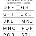 Alphabet Order Activity Worksheet