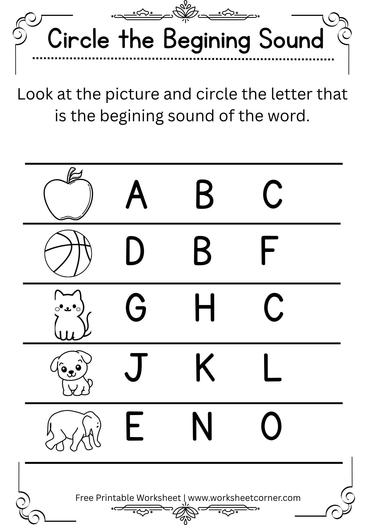 Support Circle S Worksheet.pdf Phonics & Early Reading Mega Bundle – Printable Preschool Worksheets ...