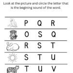 Phonics Sound Recognition Worksheet