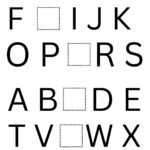 “Circle the Missing Letter Worksheets for Kids (Free Printable PDFs)”