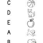 Match the Letter Worksheet for Kids Mixed Letters-01 (Free Printable PDF)