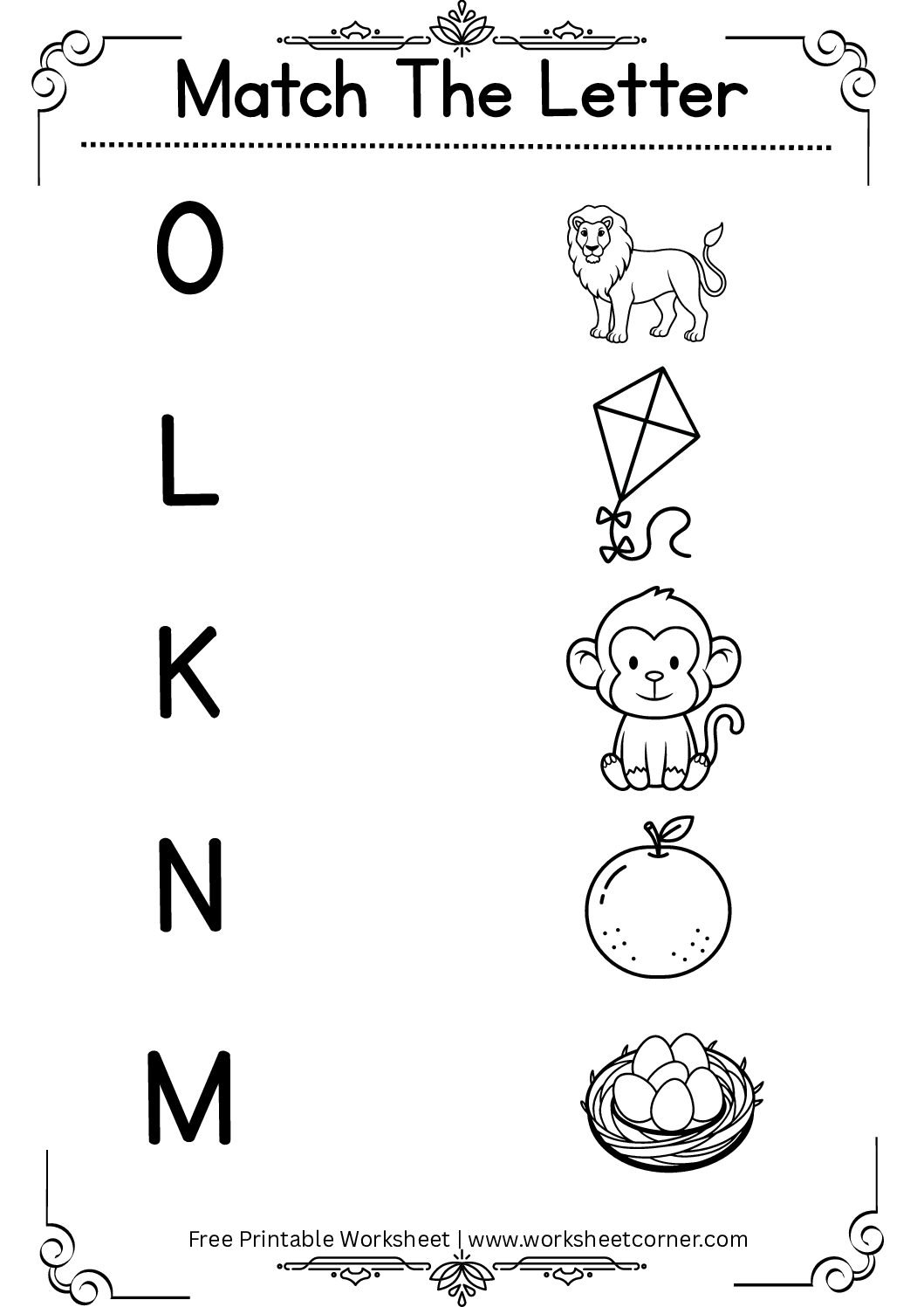 Matching, Sorting & Visual Skills Mega Bundle – Printable Preschool ...