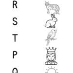 Match the Letter Worksheet for Kids Mixed Letters-02 (Free Printable PDF)
