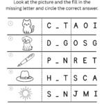 Cat Dog Pen CVC Worksheets