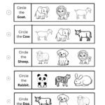 Circle the Correct Animal Worksheets for Kids (Free Printable PDFs)