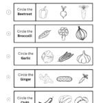 Free Printable Circle the Correct Vegetable Worksheets-04
