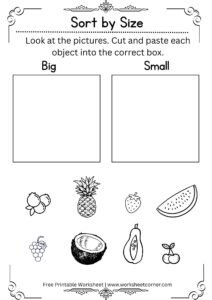 Free Printable Sorting Worksheets for Preschool & Kindergarten ...